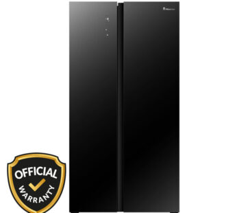 Hisense 566L Side by Side Glass Door Refrigerator (RS67W4NV)