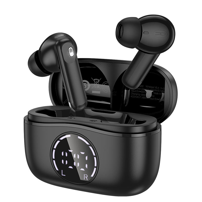 hoco-eq22-singer-tws-anc-enc-bt-headset-mp-jabotio Hoco EQ22 Wireless Earbuds – ANC+ENC Noise Cancellation | 7H Playtime | Bluetooth 5.4 - Image 1