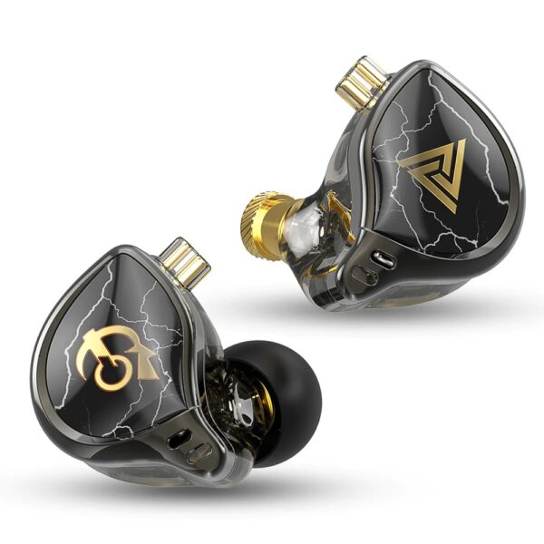QKZ x HBB Titanium-Coated Diaphragm Driver Earphones (Mic)