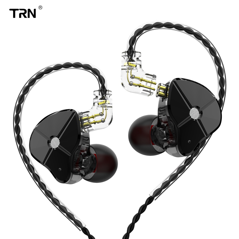 0737d684094bece1367748226d5be505.jpg TRN ST1 1BA+1DD Hybrid HiFi in-Ear Earphone - Image 1
