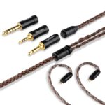 Tripowin Amber 32AWG OFC HiFi IEM 0.78mm 2pin Conector Cable - Image 3