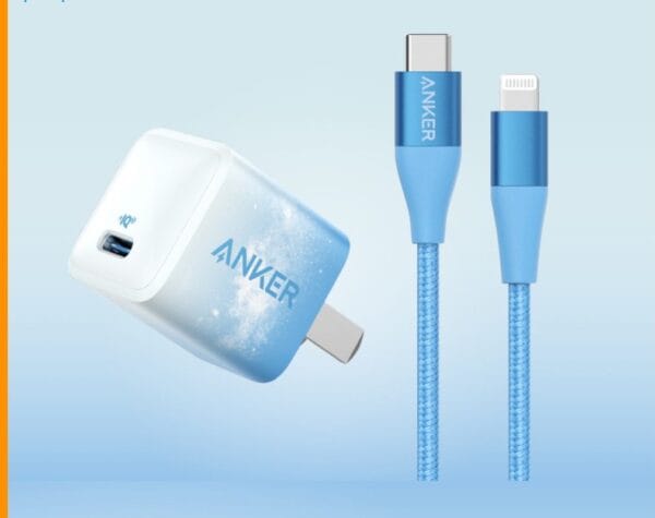 Anker 20W Power IQ3 With USB C To Lighting Cable