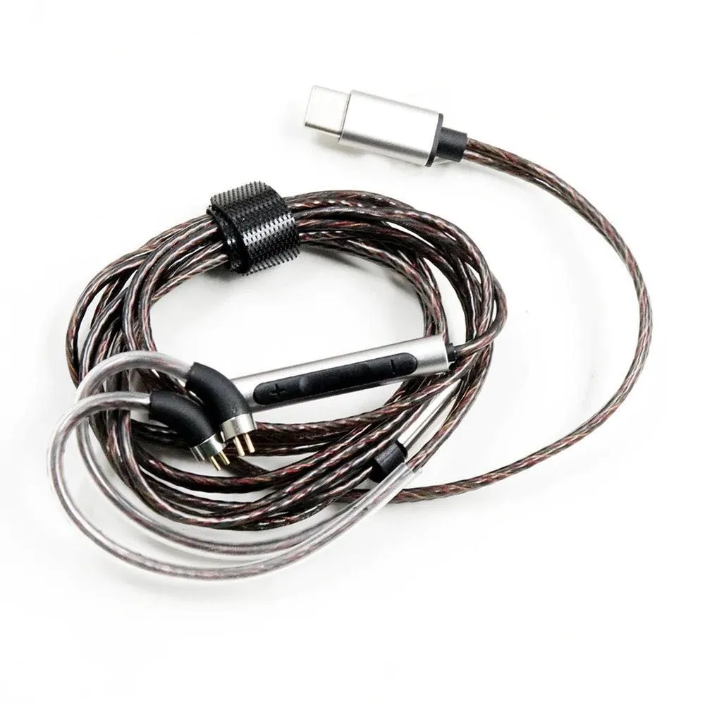 7hz-salnotes-type-c-0.78mm-2-pin.png 7HZ Salnotes Type C Detachable Earphone Cable – Premium Metal Housing - Image 1