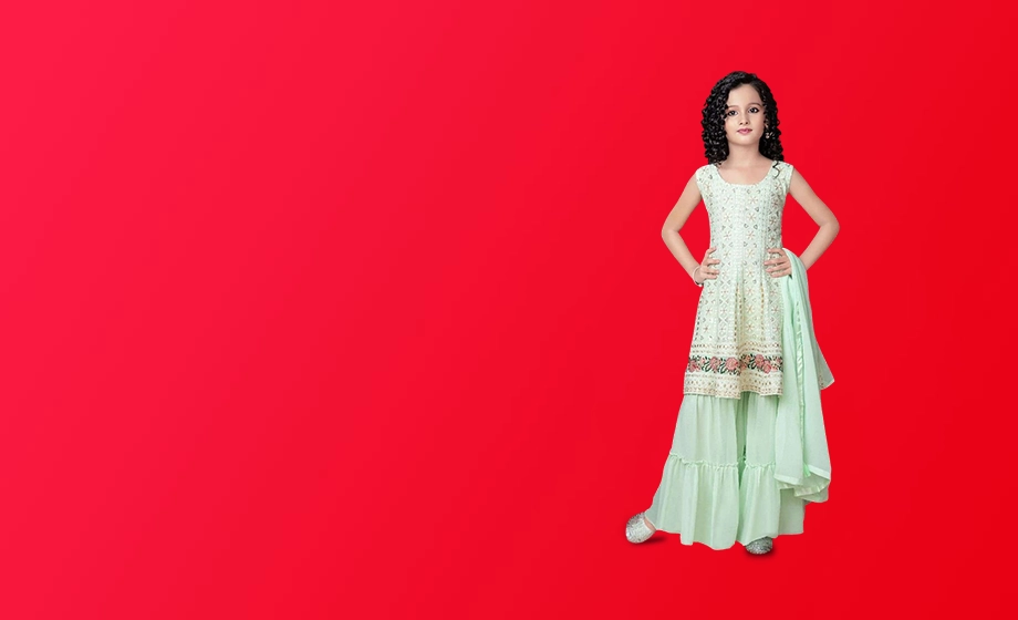 Alka Vol 31 Kids Wear Sharara Dress new Collection - jabotio