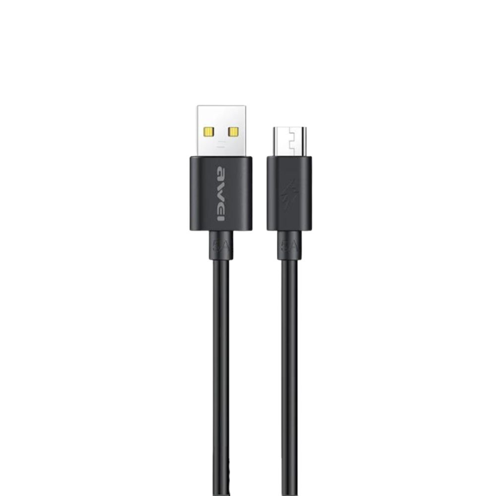 Awei-CL-113T-USB-To-Type-C-Fast.png Awei CL-113T USB To Type C Fast Charging Sort Cable - Image 1