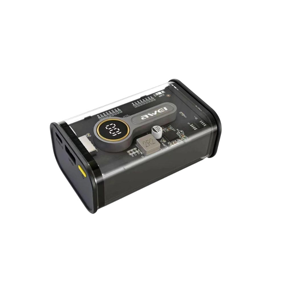 Awei-P165K-10000mAh-22.5w-Fast-C.png Awei P165K 10000mAh 22.5w Fast Charging Powerbank - Image 1