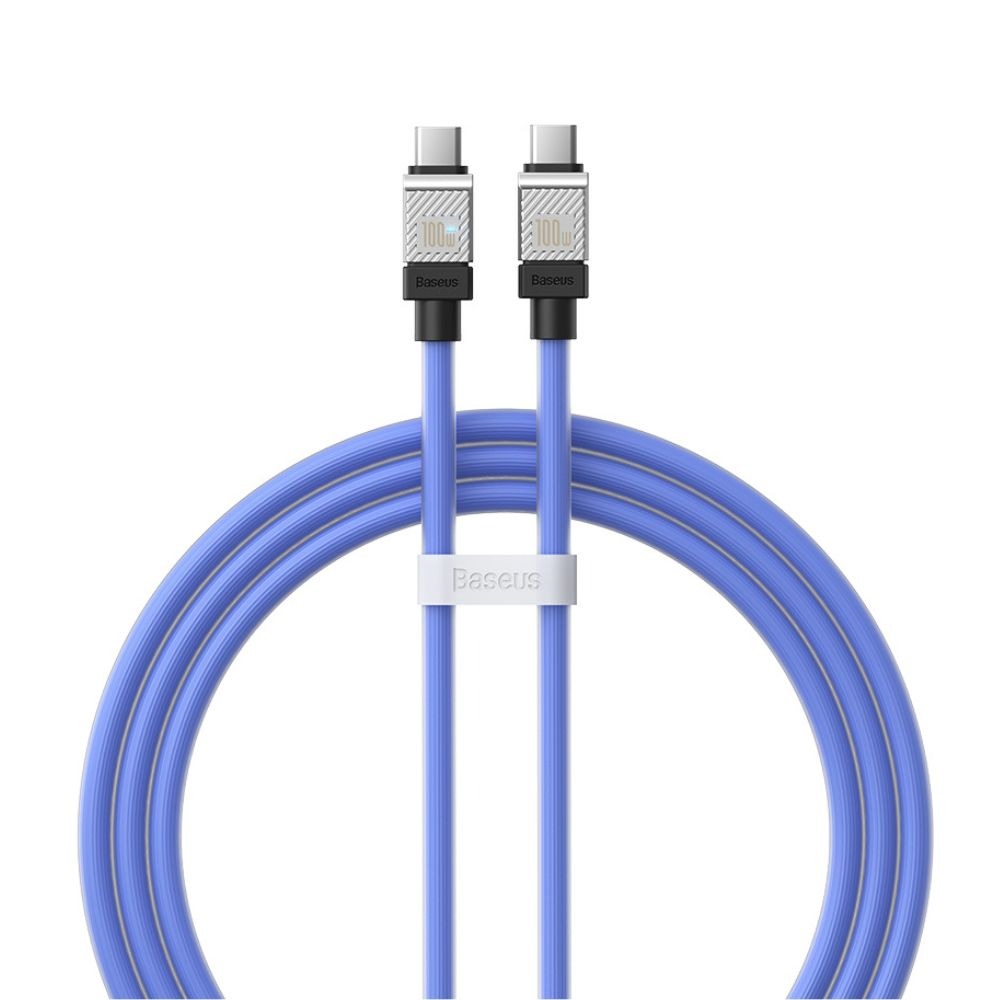 Baseus-Cool-Play-Series-100W-USB.jpg Baseus Cool Play Series 100W USB-C to USB-C Fast Charging Data Cable - Image 1