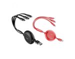 Baseus Golden Loop 3-in-1 Elastic Data Cable - Image 2