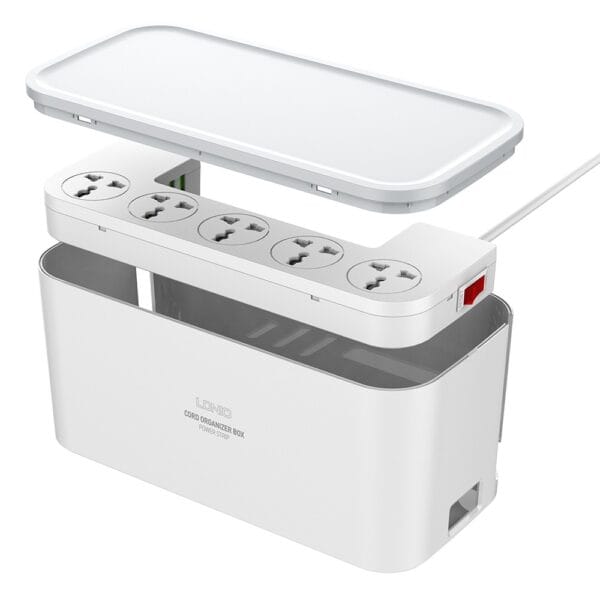 Ldnio SC5309 Power Strip Box 5 Universal Socket with 3 Port