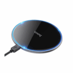 Hoco CW6 Pro 15W Fast Wireless Charging Pad – Slim & Efficient
