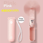 JISULIFE F8X Mini Fan Portable Fan (New Upgrade Version) - Image 3