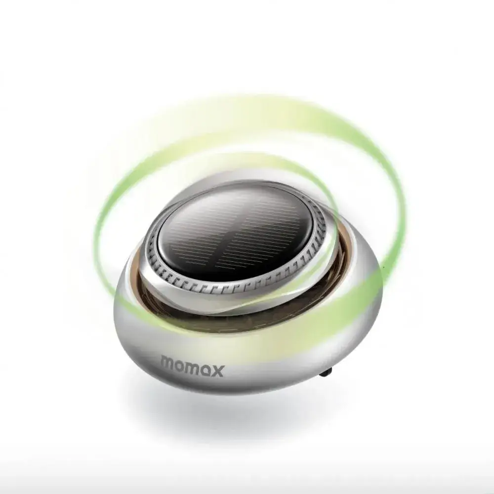 Momax-Eco360-Solar-Car-Aroma-Diffuser-CR2-4.webp Momax Eco360 Solar Car Aroma Diffuser - Image 1