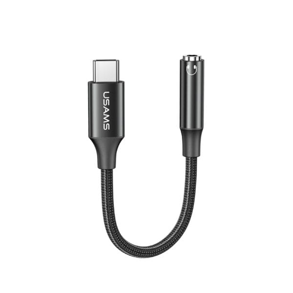 Usams US-SJ599 AU16 Type-C to 3.5DC Audio Dongle (DAC Support)