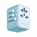 Momax UA11 1-World 3 Port AC Travel Adapter [20W] - Image 2