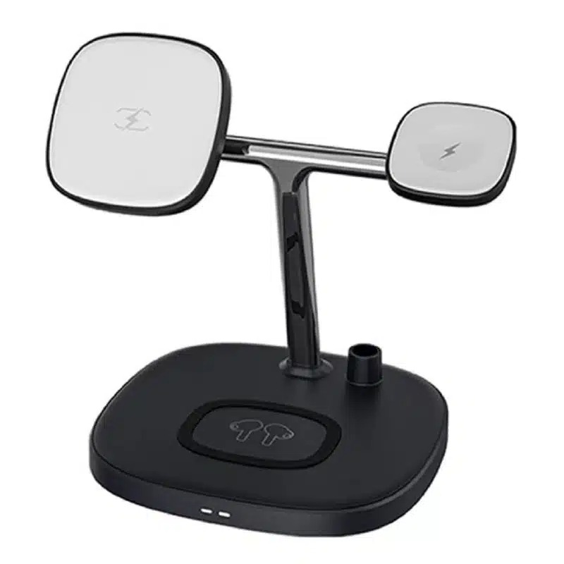WiWU-M8-Power-Air-15W-4-in-1-Wir.jpg WiWU M8 Power Air 15W 4 in 1 Wireless Charger - Image 1