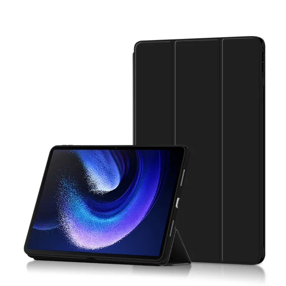 Xiaomi-Mi-Pad-6-6-Pro-Smart-Magnetic-Case-Shockproof-Flip-Leather-Cover-Stand-2.png Xiaomi Mi Pad 6 / 6 Pro Smart Magnetic Case - Image 1