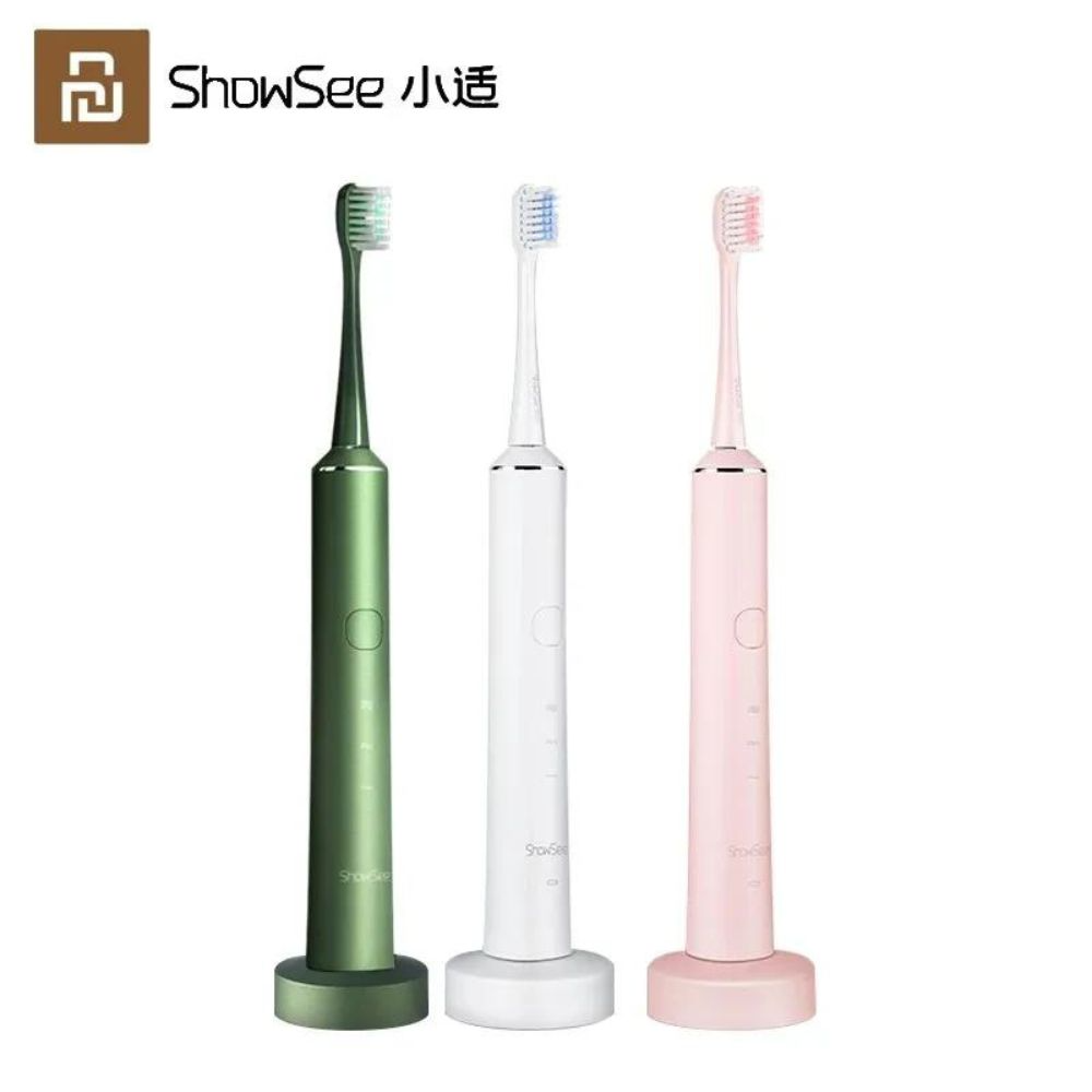 Xiaomi-ShowSee-D1-W-IPX7-Waterpr.png Xiaomi ShowSee D1-W IPX7 Waterproof Sonic Electric Toothbrush - Image 1