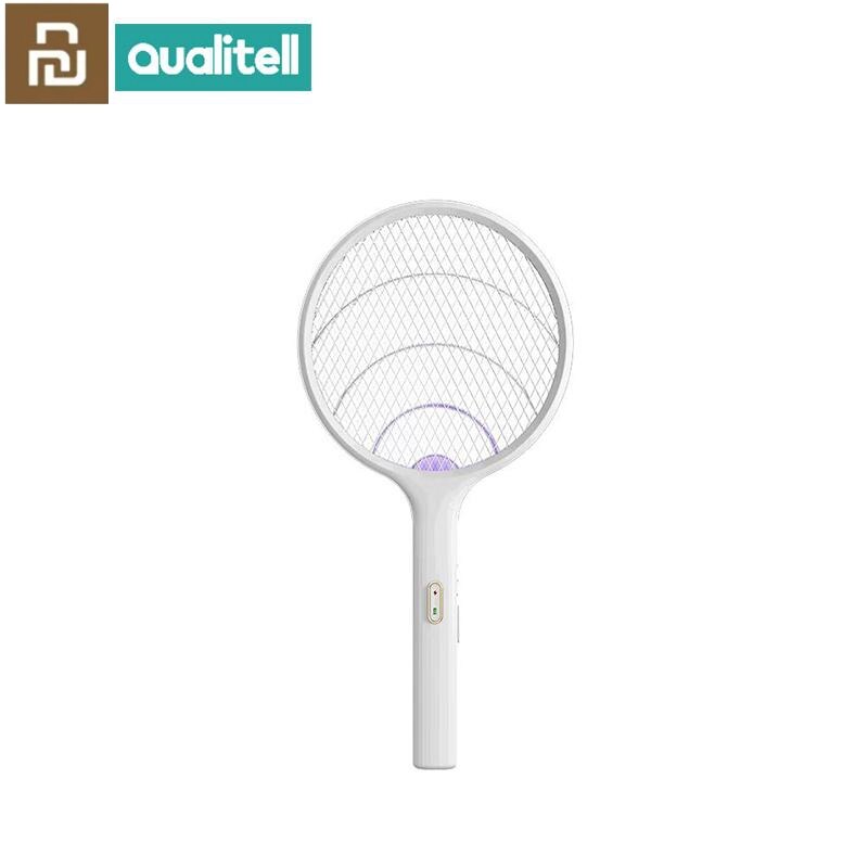 Youpin-Qualitell-2in1-Electric-Mosquito-Swatter-Dispeller-Killer-Lamp-Wall-mounted-Mosquito-Killing-Dispeller-USB-Charging.jpg Xiaomi Qualitell 2in1 Electric Mosquito Swatter Dispeller Killer Lamp (E1) - Image 1