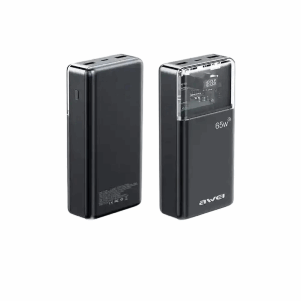 Awei P109K 30000mAh 65W Fast Charging Powerbank