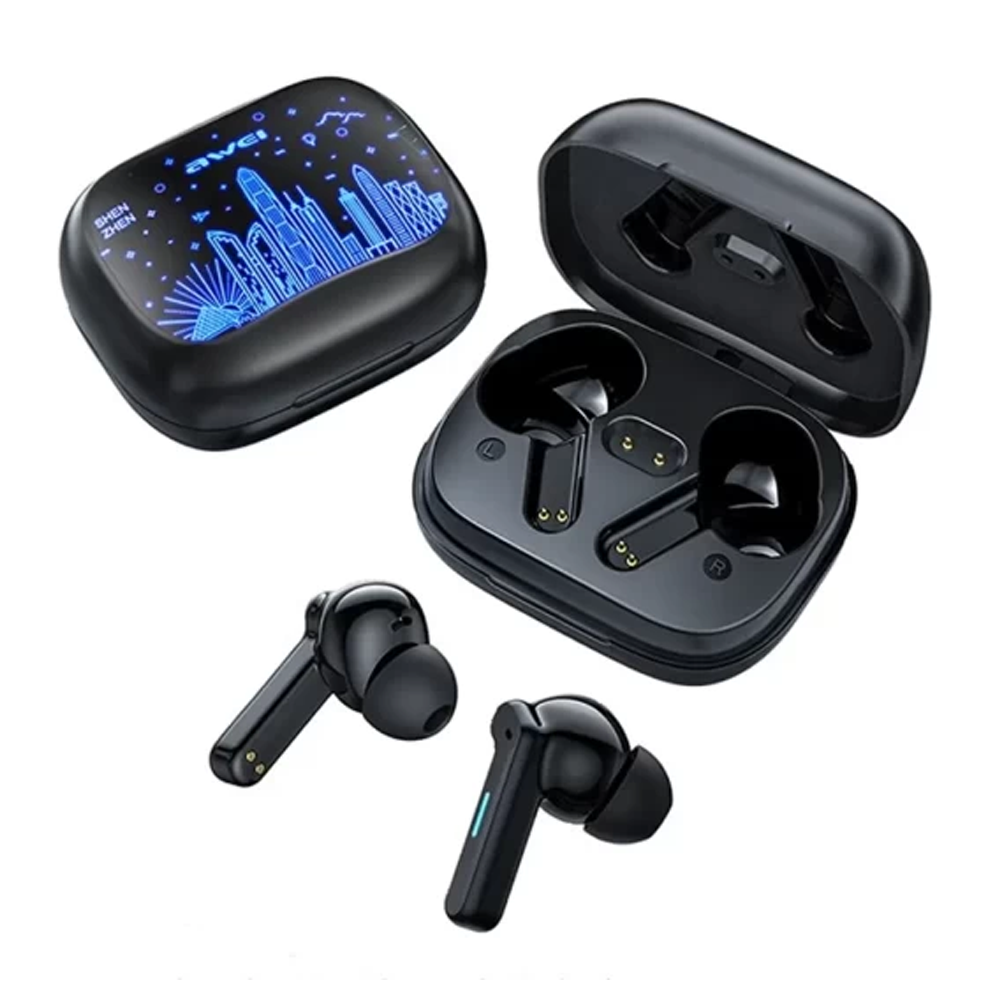 edebe558-07f1-4e31-b9eb-3635437a.png Awei T53 ANC True Wireless Earphones - Image 1