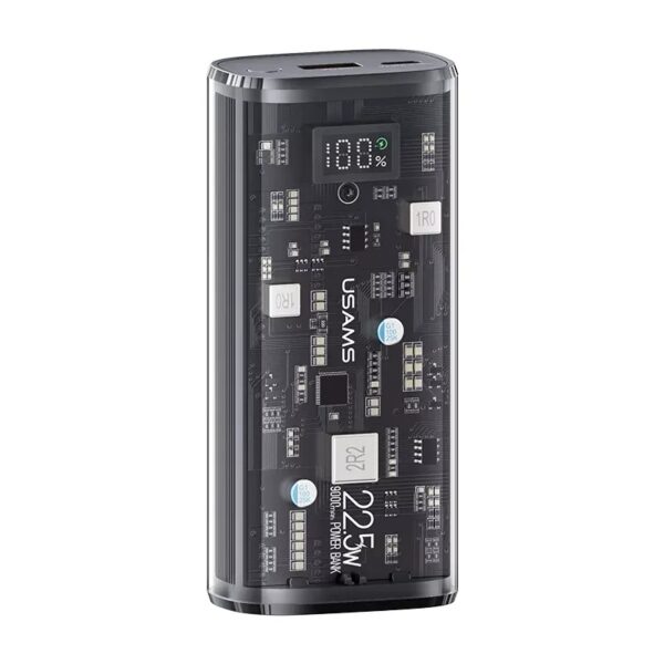 Usams 9000mAh Transparent Digital Display 20W Power Bank