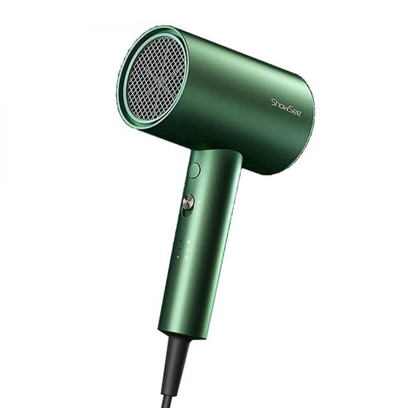 xiaomi-showsee-a5-r-g-anion-negative-ion-hair-dryer-green.jpg Xiaomi SHOWSEE Hair Dryer A5-R G Anion Negative Ion - Image 1